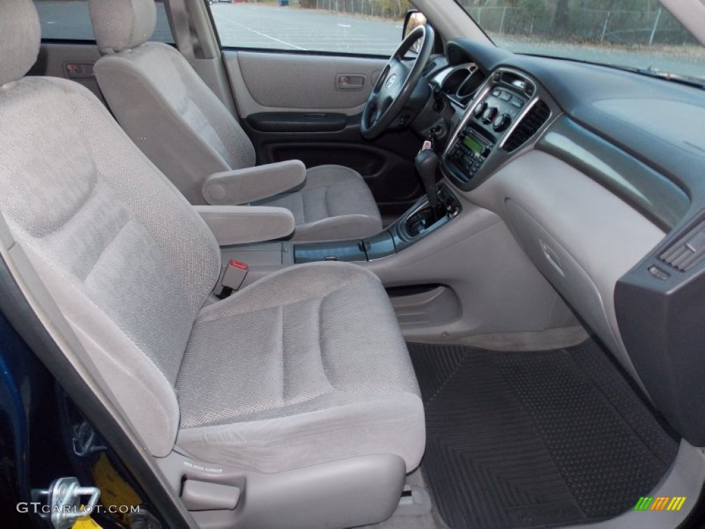 2003 Toyota Highlander V6 4WD Front Seat Photo #99240377