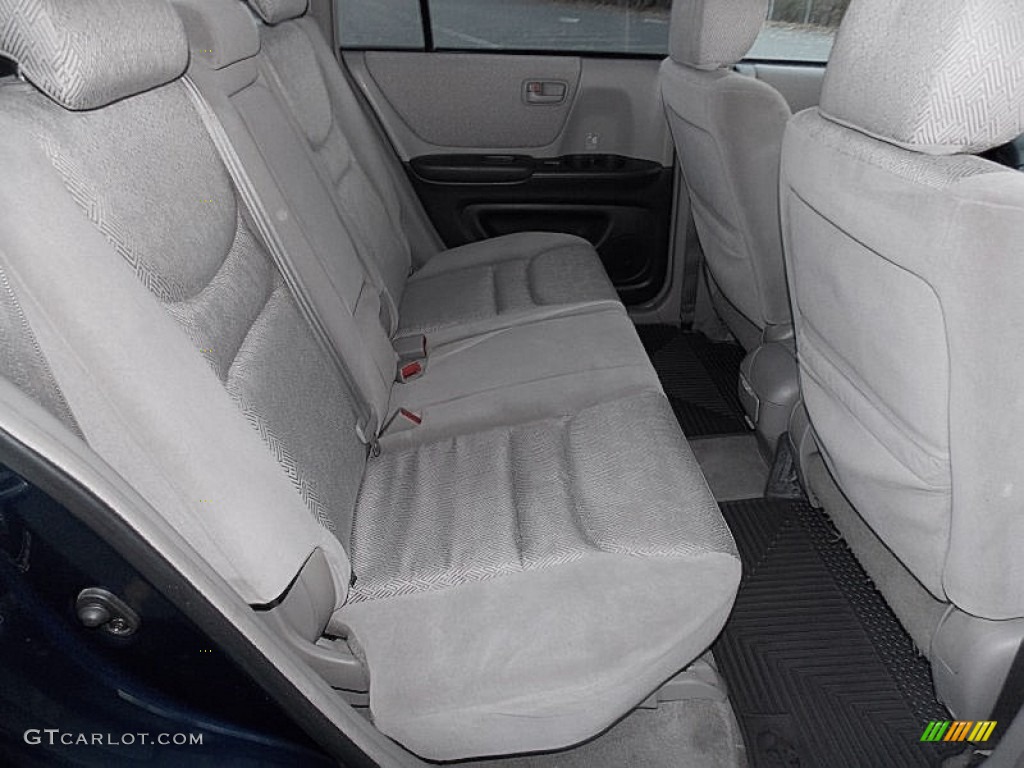 2003 Toyota Highlander V6 4WD Rear Seat Photo #99240407