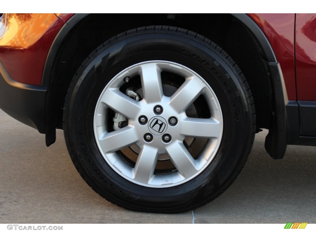 2007 CR-V EX - Tango Red Pearl / Gray photo #36