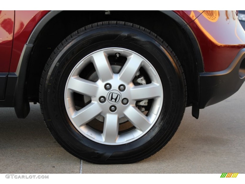 2007 CR-V EX - Tango Red Pearl / Gray photo #39