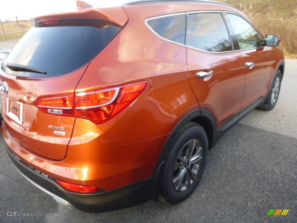 Canyon Copper 2015 Hyundai Santa Fe Sport 2.4 AWD Exterior Photo #99242438