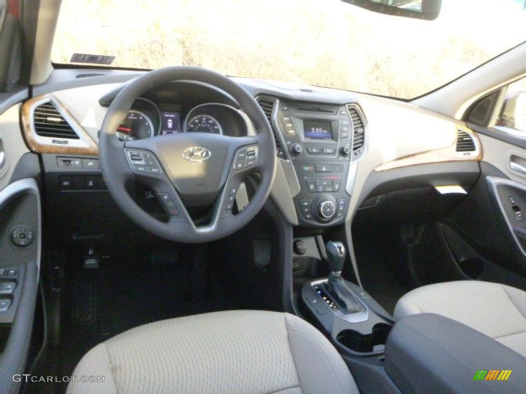 Beige Interior 2015 Hyundai Santa Fe Sport 2.4 AWD Photo #99242617