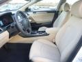 2015 Hyundai Sonata Beige Interior Front Seat Photo