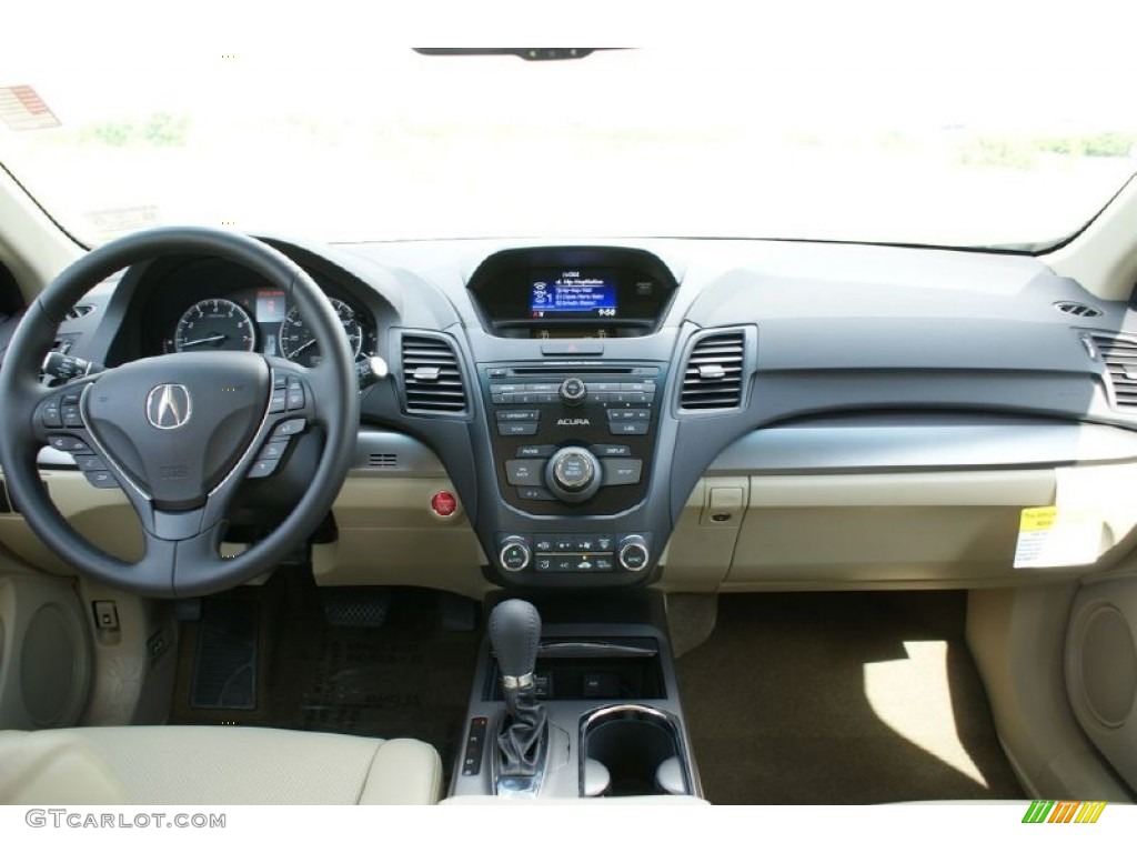 2015 Acura RDX AWD Parchment Dashboard Photo #99245582