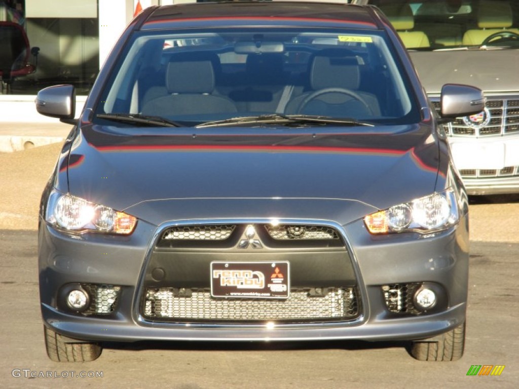 2015 Lancer GT - Mercury Gray / Black photo #2