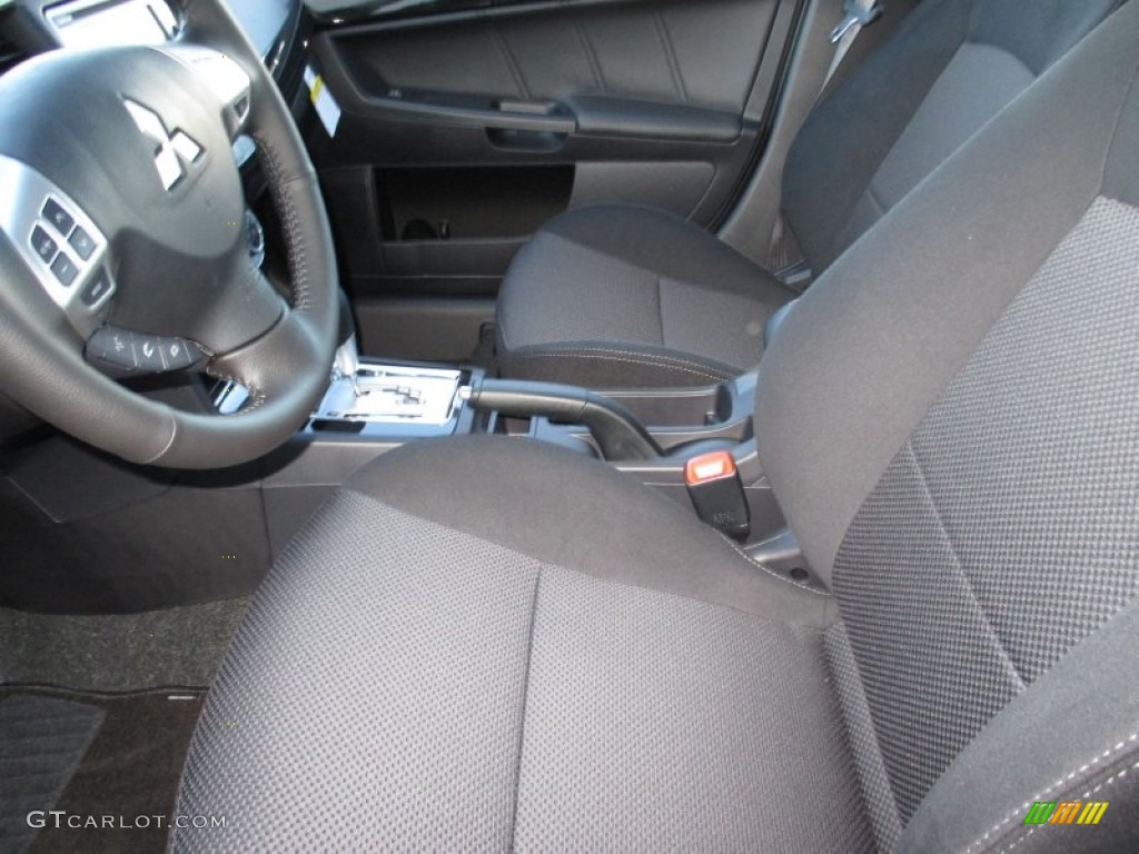2015 Lancer GT - Mercury Gray / Black photo #11