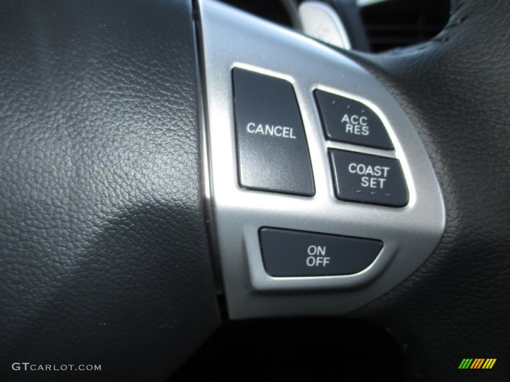 2015 Lancer GT - Mercury Gray / Black photo #17