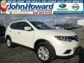 2015 Pearl White Nissan Rogue SV AWD  photo #1