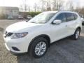 2015 Pearl White Nissan Rogue SV AWD  photo #7