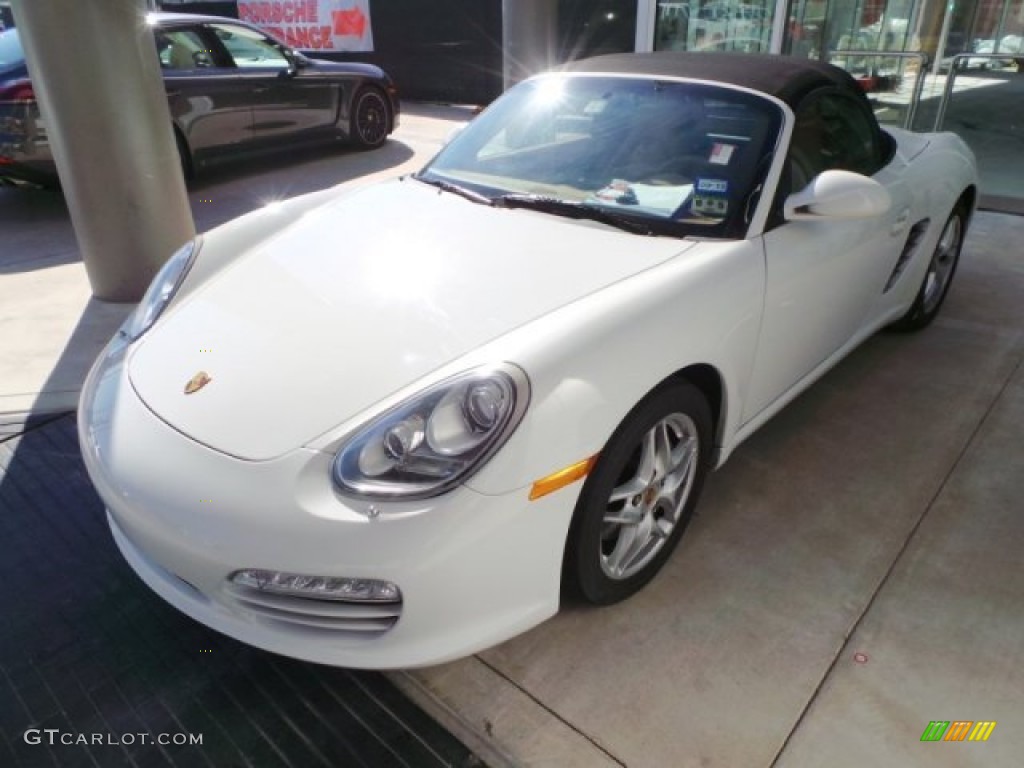 2010 Boxster  - Carrara White / Sand Beige photo #3