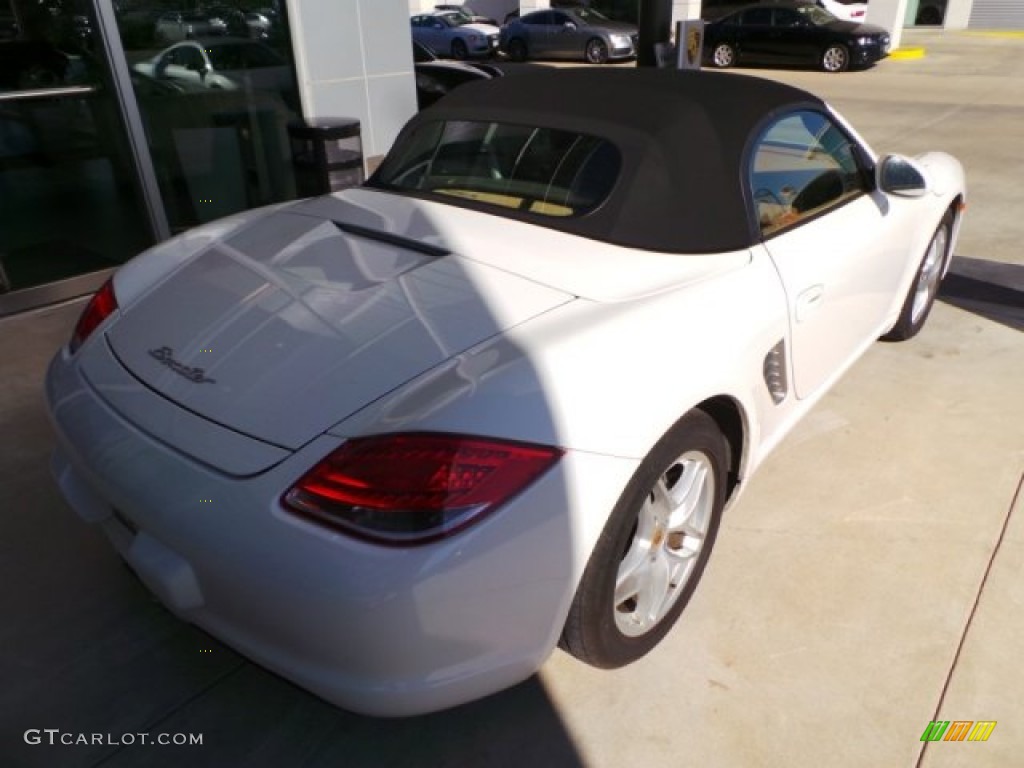 2010 Boxster  - Carrara White / Sand Beige photo #5