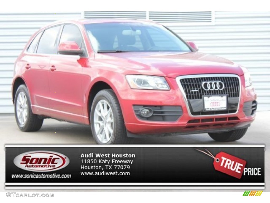 2010 Q5 3.2 quattro - Garnet Red Pearl Effect / Black photo #1