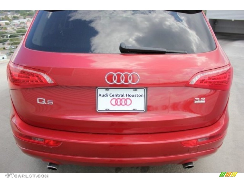 2010 Q5 3.2 quattro - Garnet Red Pearl Effect / Black photo #7