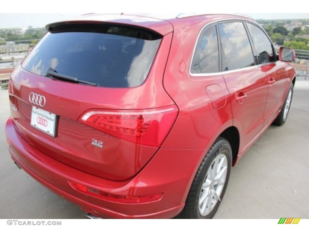 2010 Q5 3.2 quattro - Garnet Red Pearl Effect / Black photo #8