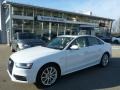 Ibis White - A4 2.0T quattro Sedan Photo No. 1