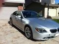 2005 Titanium Silver Metallic BMW 6 Series 645i Coupe  photo #3