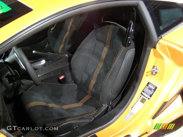 Black Interior 2008 Lamborghini Gallardo Superleggera Photo #99254