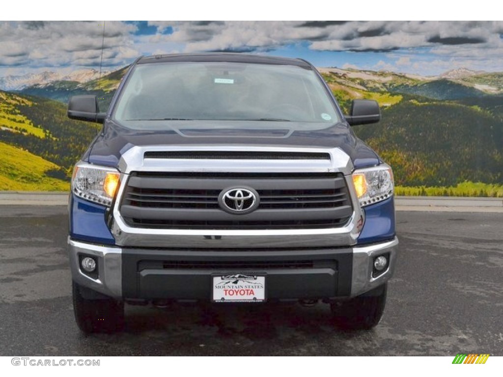 2015 Tundra SR5 CrewMax 4x4 - Blue Ribbon Metallic / Black photo #2