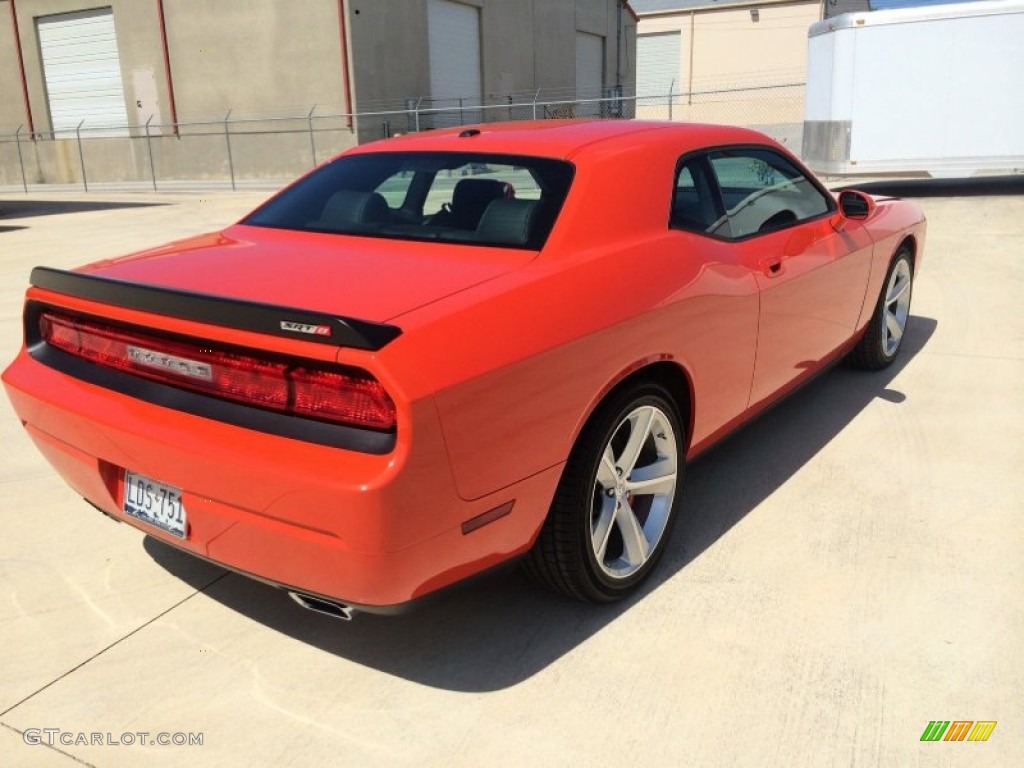 2008 Challenger SRT8 - HEMI Orange / Dark Slate Gray photo #10