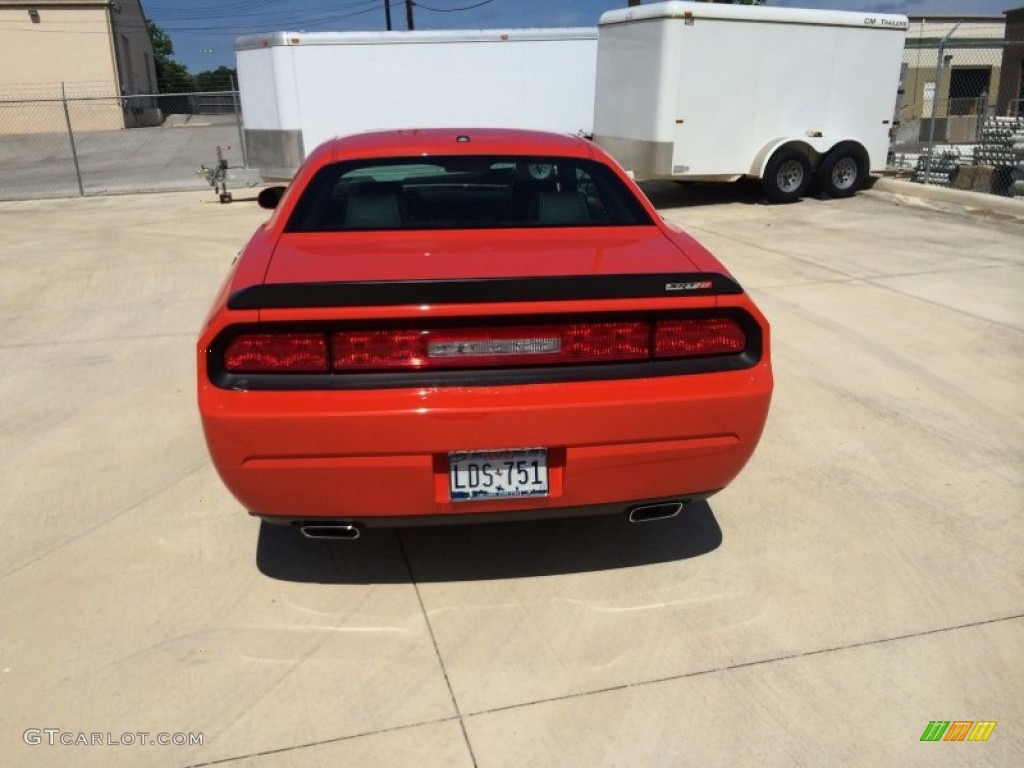2008 Challenger SRT8 - HEMI Orange / Dark Slate Gray photo #11