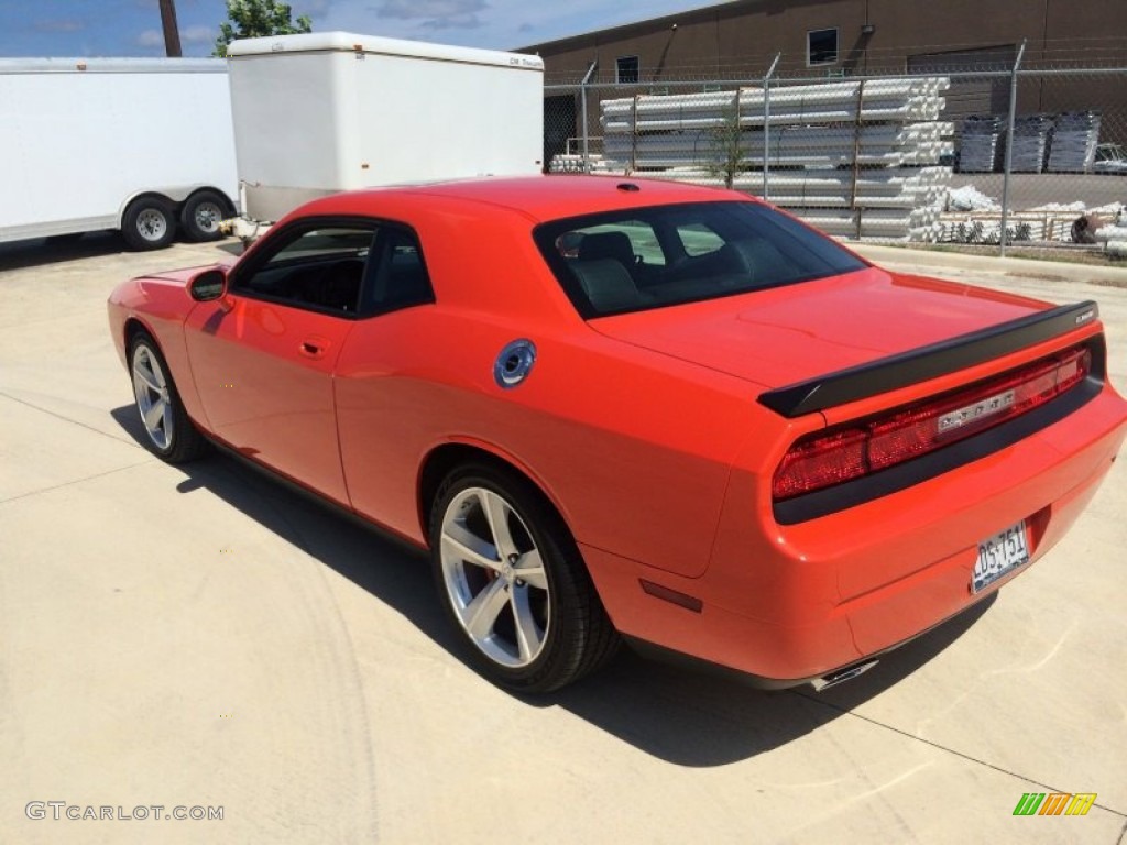 2008 Challenger SRT8 - HEMI Orange / Dark Slate Gray photo #12