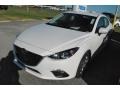 2015 Snowflake White Pearl Mica Mazda MAZDA3 i Sport 4 Door  photo #1