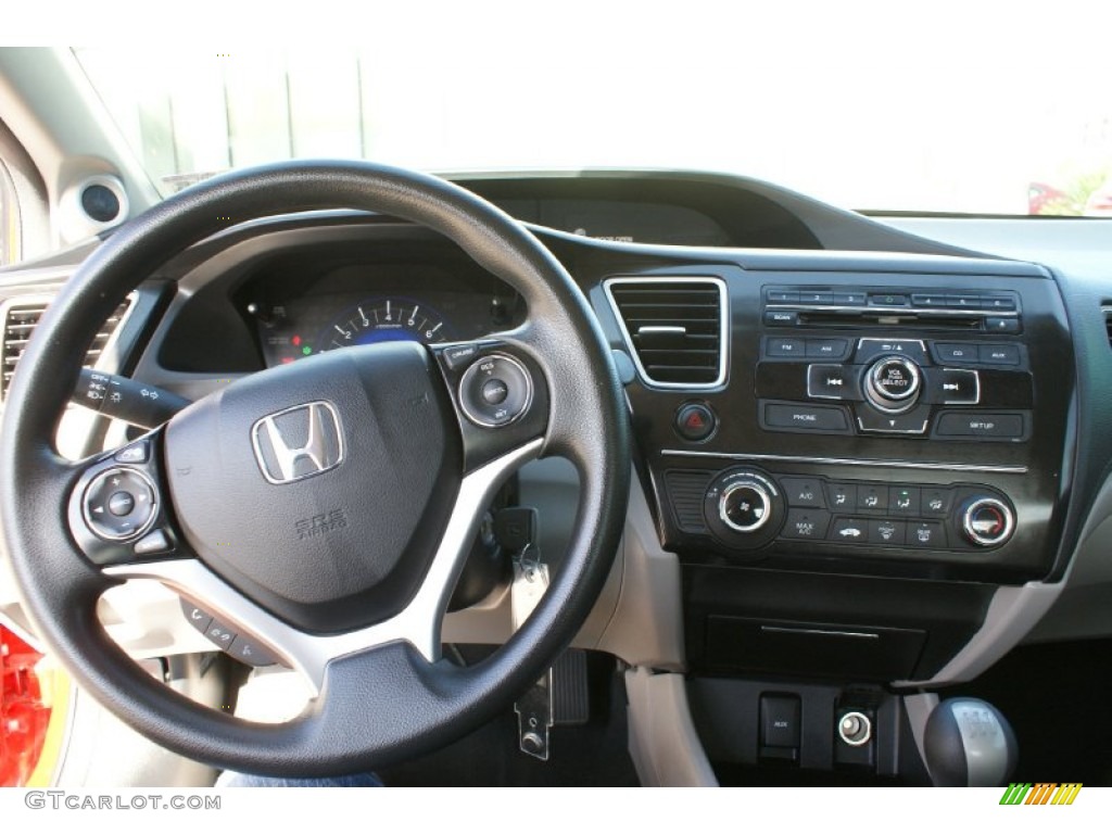 2013 Honda Civic LX Coupe Dashboard Photos