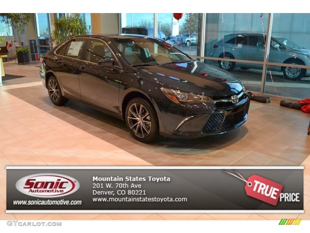 2015 Camry XSE V6 - Cosmic Gray Mica / Black photo #1