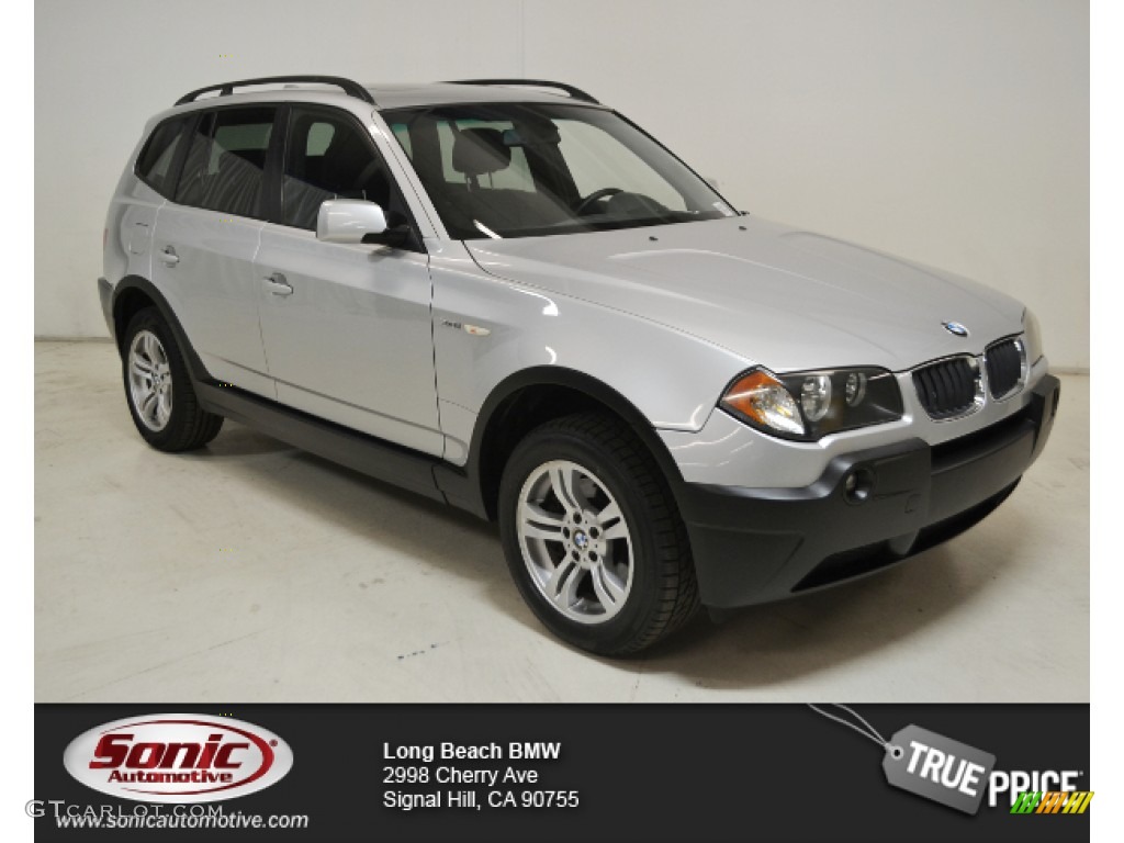 Titanium Silver Metallic BMW X3