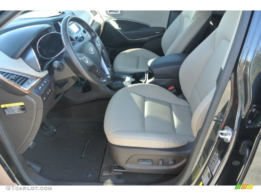2013 Santa Fe Limited AWD - Hampton Green Pearl / Beige photo #8