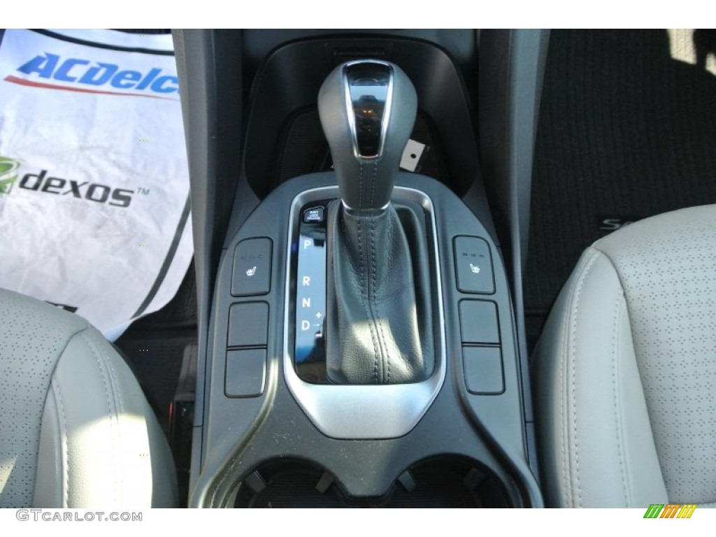 2013 Santa Fe Limited AWD - Hampton Green Pearl / Beige photo #13