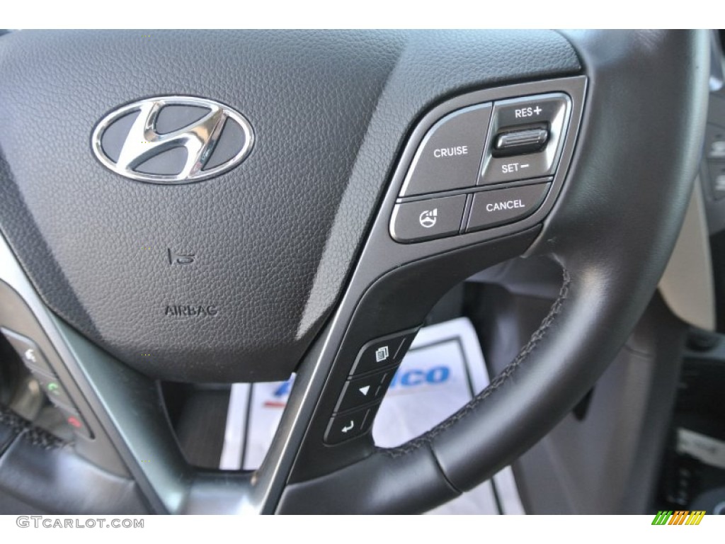 2013 Santa Fe Limited AWD - Hampton Green Pearl / Beige photo #18