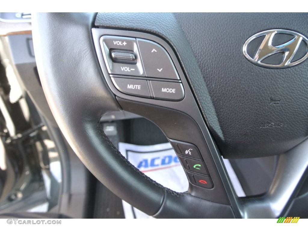 2013 Santa Fe Limited AWD - Hampton Green Pearl / Beige photo #19