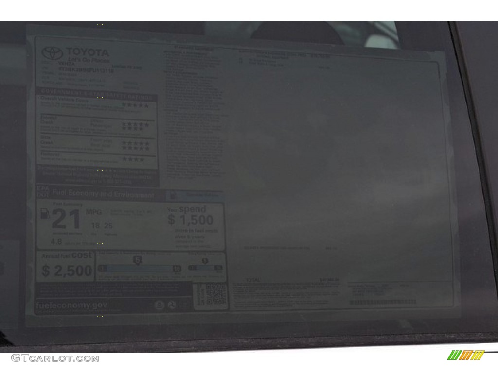 2015 Venza Limited AWD - Magnetic Gray Metallic / Light Gray photo #10