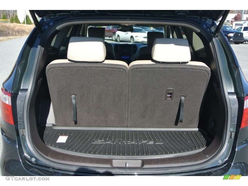 2013 Santa Fe Limited AWD - Hampton Green Pearl / Beige photo #23
