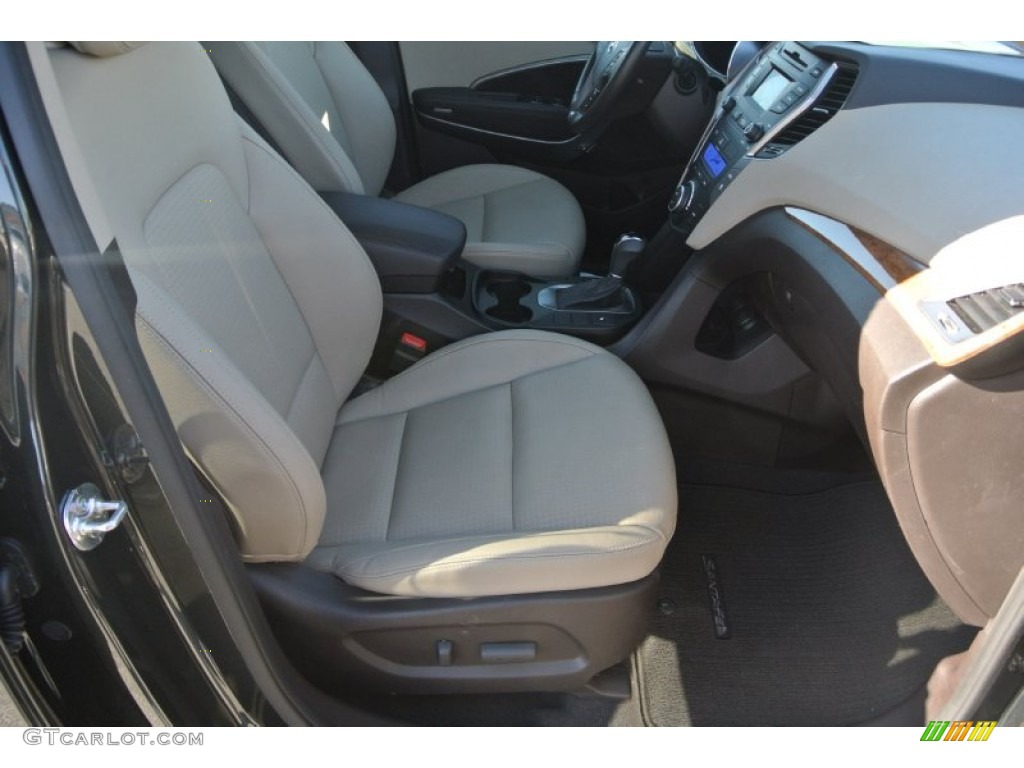 2013 Santa Fe Limited AWD - Hampton Green Pearl / Beige photo #26