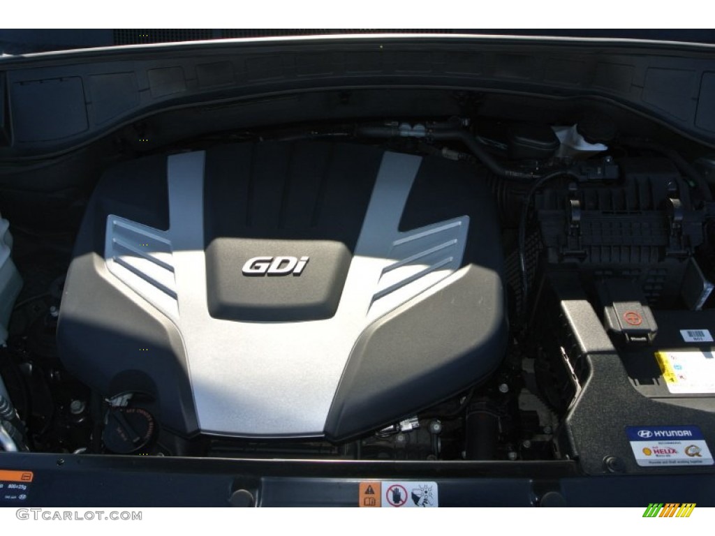 2013 Santa Fe Limited AWD - Hampton Green Pearl / Beige photo #28