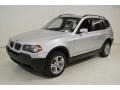 2004 Titanium Silver Metallic BMW X3 3.0i  photo #9