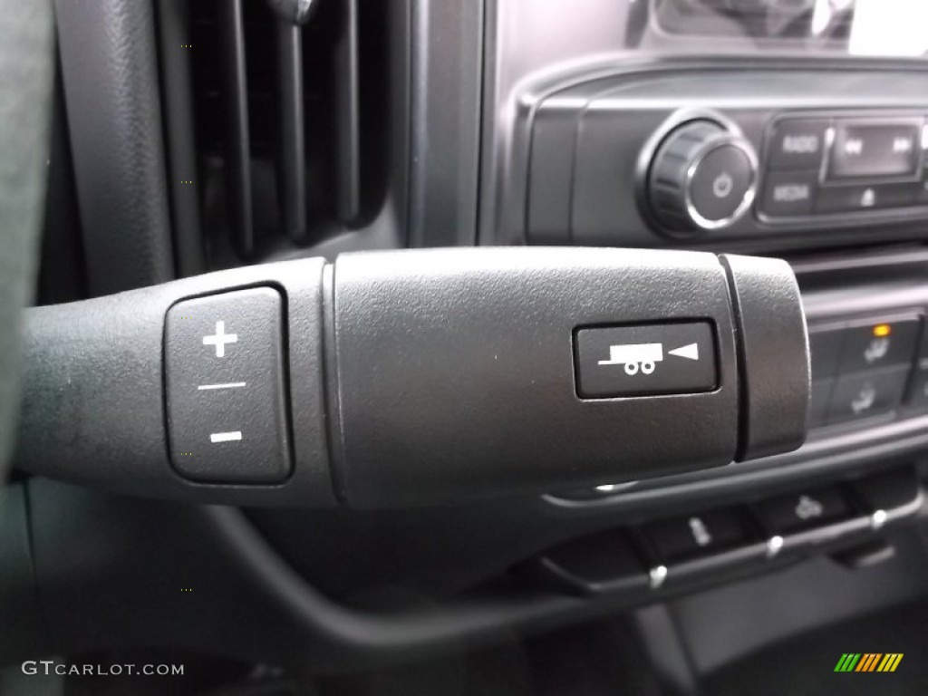 2015 Silverado 1500 WT Regular Cab 4x4 - Tungsten Metallic / Dark Ash/Jet Black photo #17