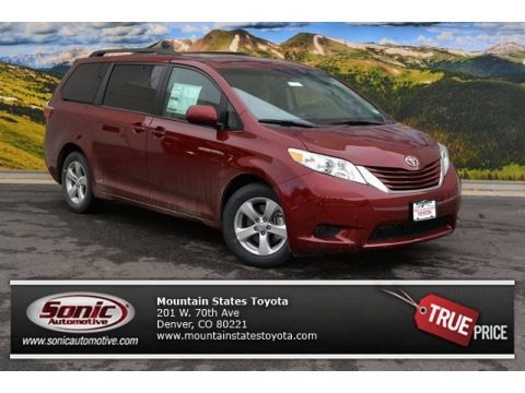 2015 Toyota Sienna LE Data, Info and Specs