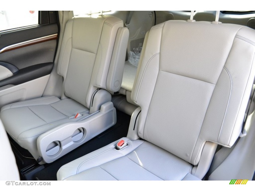 Ash Interior 2015 Toyota Highlander Hybrid Limited AWD Photo #99257311
