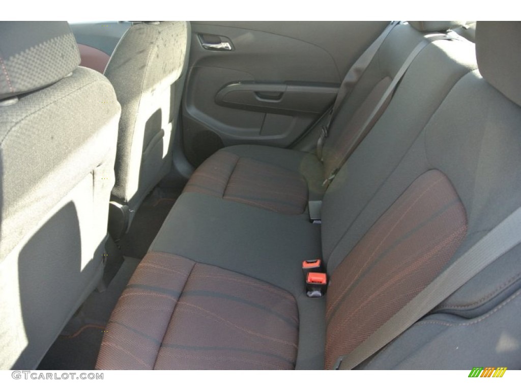 2015 Chevrolet Sonic LT Sedan Rear Seat Photo #99257833
