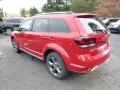 2015 Redline 2 Coat Pearl Dodge Journey Crossroad AWD  photo #8