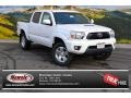 2015 Super White Toyota Tacoma V6 Double Cab 4x4  photo #1