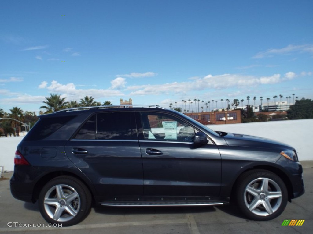 Steel Grey Metallic 2015 Mercedes-Benz ML 350 Exterior Photo #99261412
