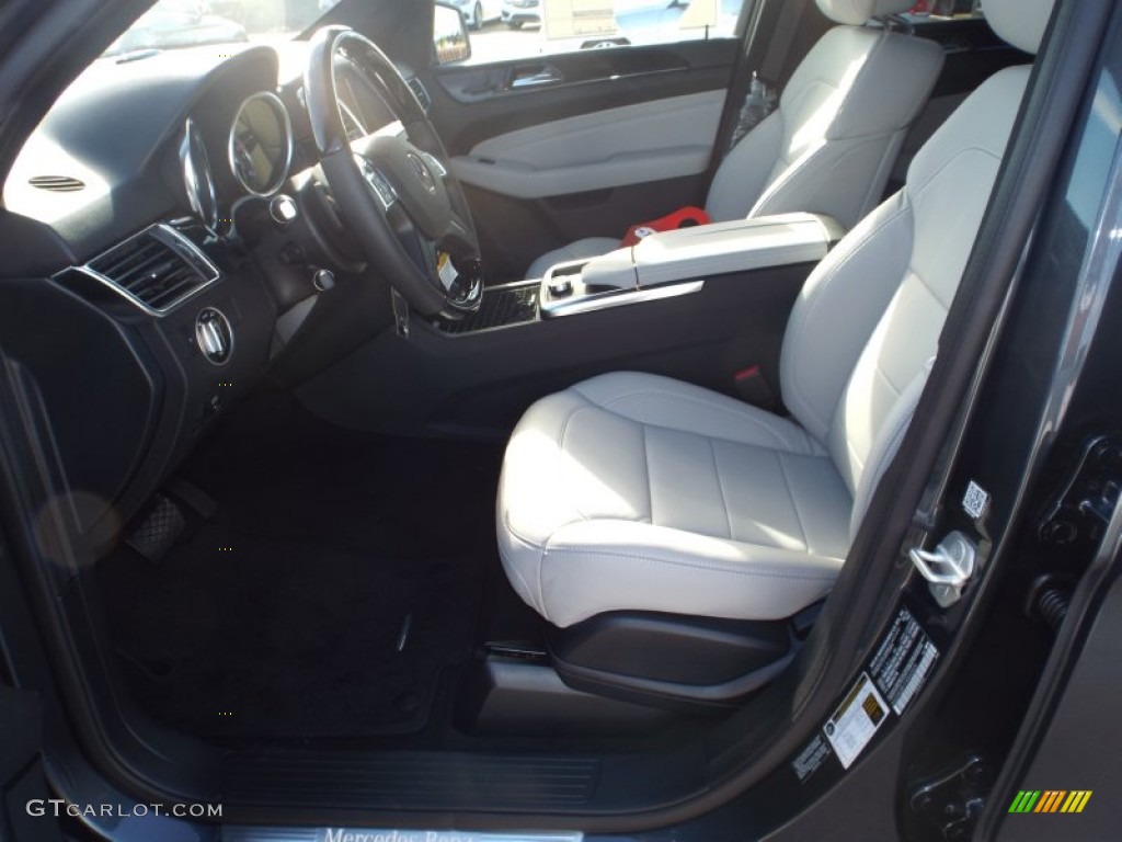 Grey/Black Interior 2015 Mercedes-Benz ML 350 Photo #99261499