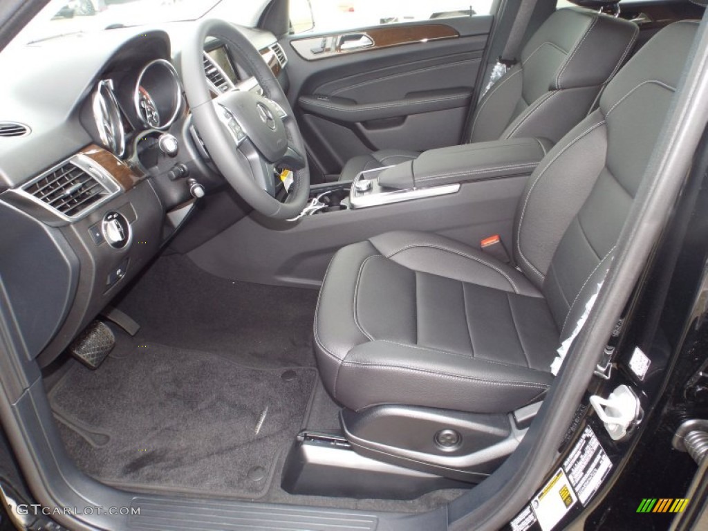 Black Interior 2015 Mercedes-Benz ML 250 BlueTEC 4Matic Photo #99261991