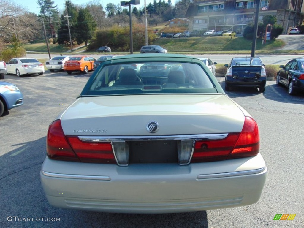 2004 Grand Marquis GS - Spruce Green Metallic / Light Flint photo #4