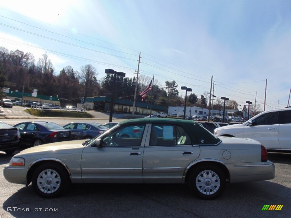 2004 Grand Marquis GS - Spruce Green Metallic / Light Flint photo #6