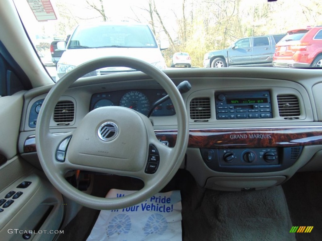 2004 Grand Marquis GS - Spruce Green Metallic / Light Flint photo #20